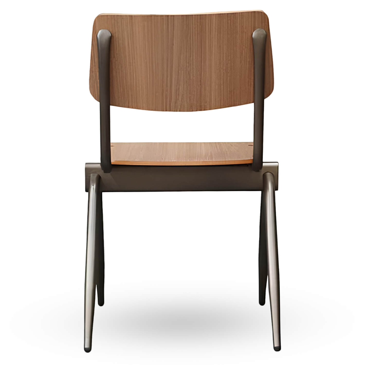 Stapelbare-Schoolstoel-OXFORD-Wenge-Hout