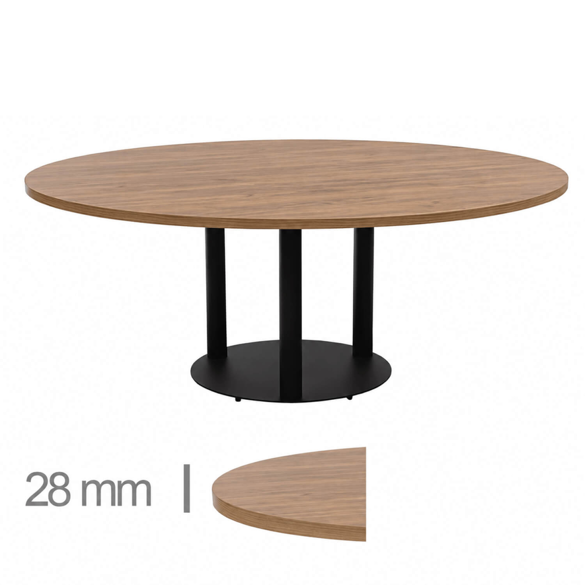 Horeca-Ronde-Tafel-Met-Onderstel-MADRID-K3-Ø150-cm Horeca-Ronde-Tafel-Met-Onderstel-MADRID-K3-Ø150-cm