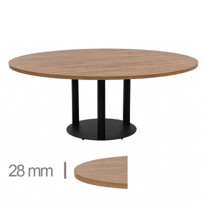 Horeca-Ronde-Tafel-Met-Onderstel-MADRID-K3-Ø150-cm