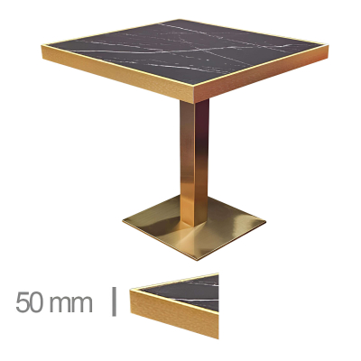 Horeca-Tafel-Met-Onderstel-FAUX-MARMER-ZWART-EDGE-GOUD-60x60-cm