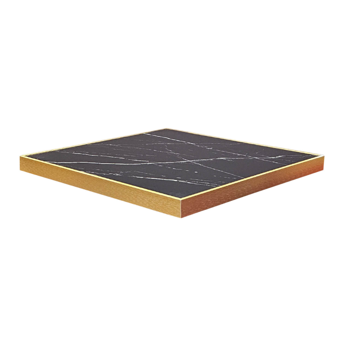 Horeca-Tafelblad-FAUX-MARMER-ZWART-EDGE-GOLD-5-cm-Dik