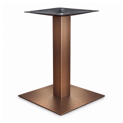 New-Horeca-Tafelonderstel-Aluminium-56×8-Hoogte-72-Cm-Zwart-1