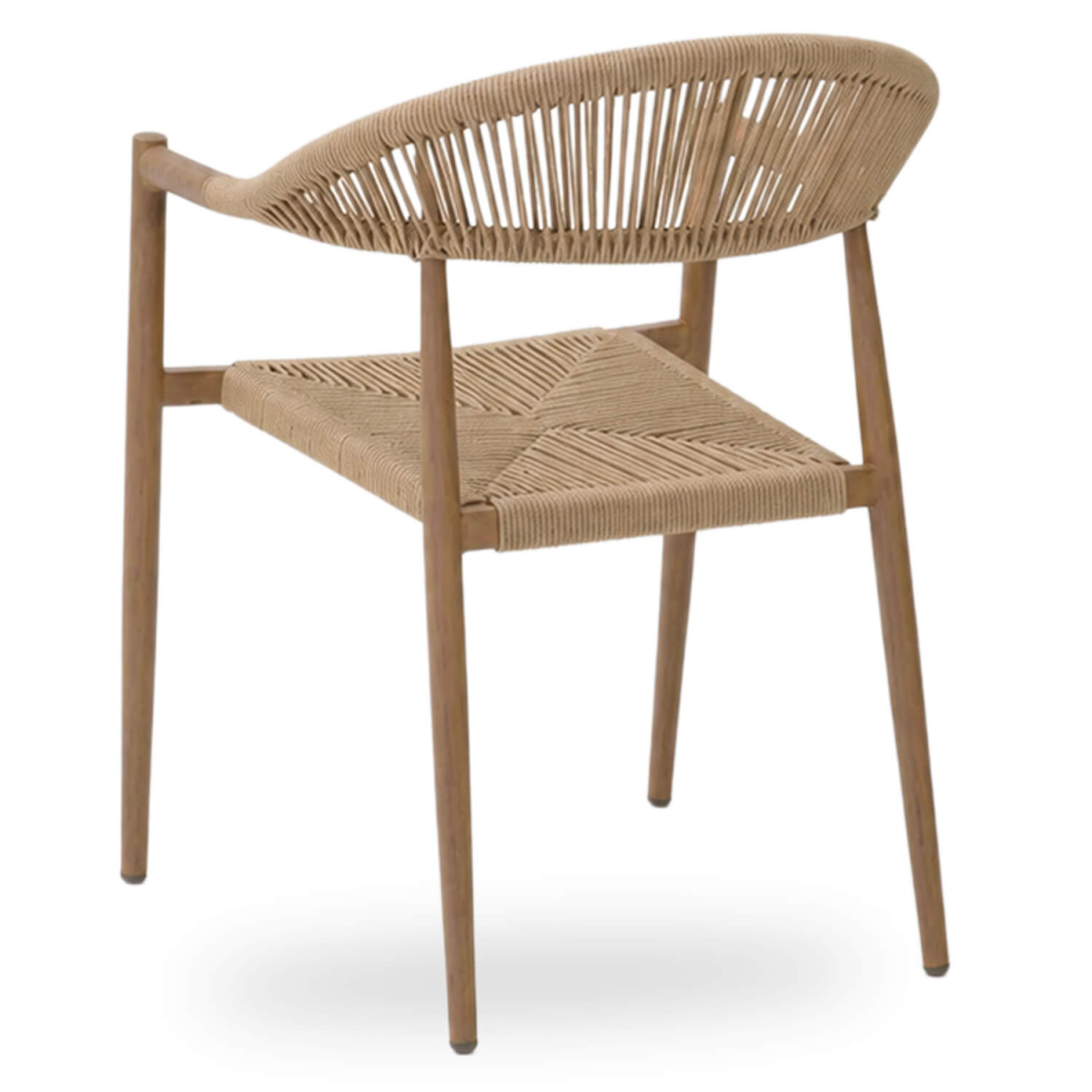 Terrasstoel-VOLGA-Armleuning-Stapelbaar-Naturel-Rattan-za