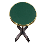 Horeca-Terrastafel-Opklapbaar-Rond-Met-Messing-Rand-TERRASIA-GROEN-Ø70cm-1